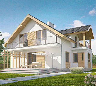 projekty nowoczesnych domów jednorodzinnych - Częstochowa